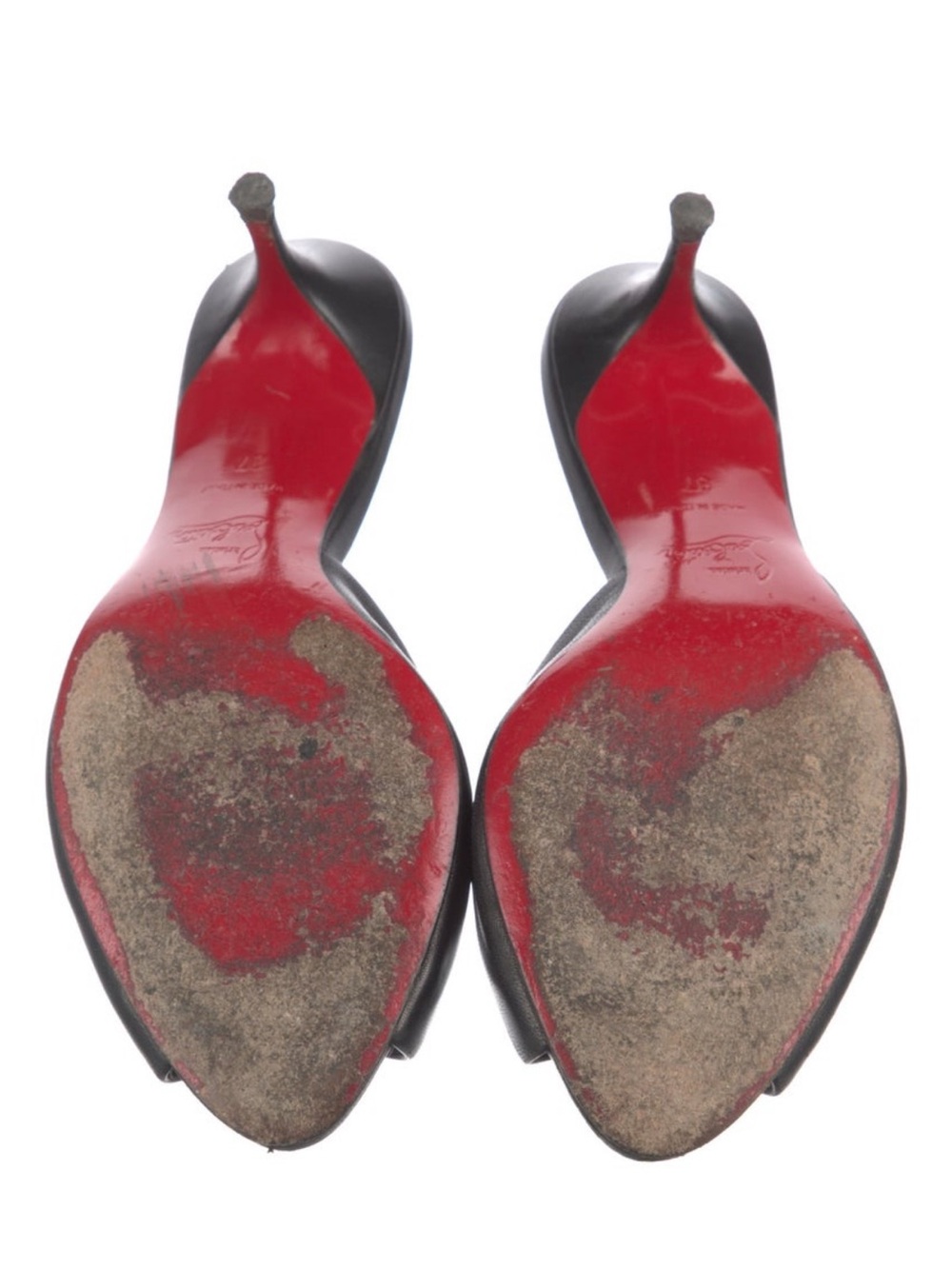 Christian Louboutin Leather Mules - Picture 4 of 5